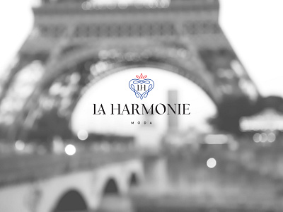 LA HARMONIE branding design graphic design logo typography