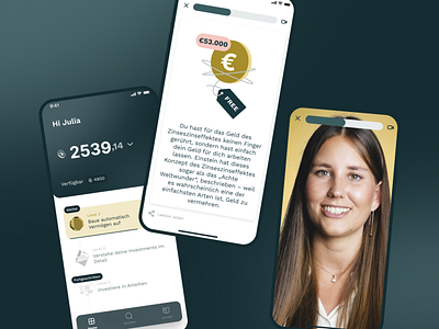 Beatvest App fintech investing product design ui ux