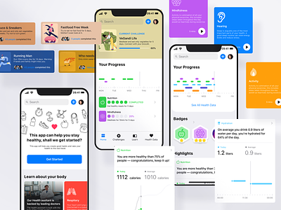 iOS Health App Concept apple health ios product design ui ux