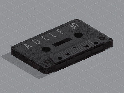 Cassette cassette illustration