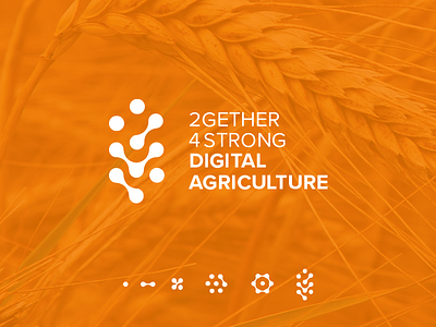 Digital Agriculture Logo Design agriculture contest logo digital logo design wheat