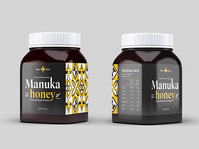 Manuka Honey Label Design
