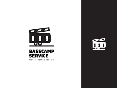 Basecamp Logo Design caravan logo logodesign movie facility