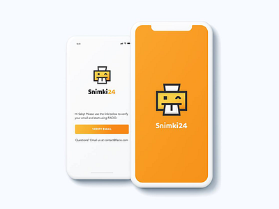 snimiki24 - Logo Icon App Proposal app icon app icon design logo design logodesign mobile app icon mobile application icon design