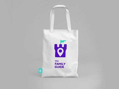 Тhe Family Guide bag design logo design