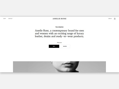 Amelie Rose Clothing Website