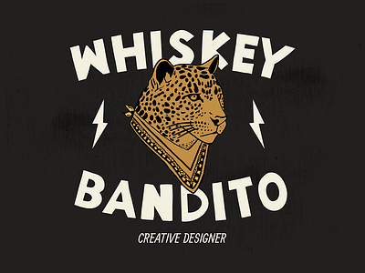 Whiskey Bandito Version 2 2d art artist creative design designer draw dribbble best shot font illustration logo logodesign logos logotype rebound retro retro font vintage vintage font vintage logo