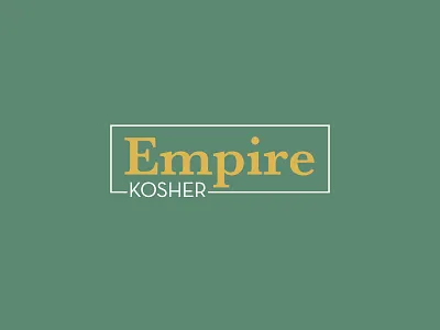 Empire Kosher 100dayproject adobe adobe illustrator branding design icon illustration illustrator logo typography