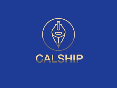 Calship 100dayproject adobe adobe illustrator battleship branding california design icon illustration illustrator logo ship typography worldwartwo