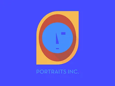 Portraits Inc 100dayproject adobe adobe illustrator branding design icon illustration illustrator logo modern portrait typography