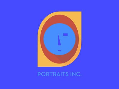 Portraits Inc 100dayproject adobe adobe illustrator branding design icon illustration illustrator logo modern portrait typography