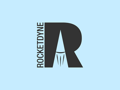 Rocketdyne 100dayproject adobe adobe illustrator branding design engineering icon illustration illustrator logo rocket space typography