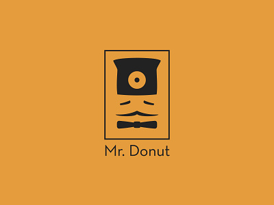 Mister Donut 100dayproject adobe adobe illustrator branding breakfast design donuts food icon illustration illustrator logo typography