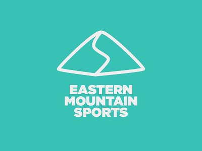 Eastern Mountain Sports 100dayproject adobe adobe illustrator branding camping climbing design hicking icon illustration illustrator logo typography vector vector art