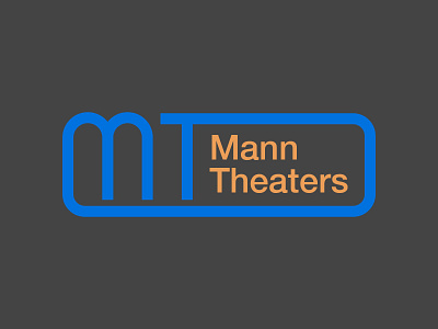 Mann Theaters 100dayproject adobe adobe illustrator branding california design icon illustration illustrator logo movie theater typography vector