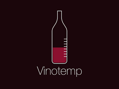 Vinotemp 100dayproject adobe adobe illustrator branding design food icon illustration illustrator logo retail typography wine
