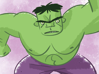 Hulk doodle warmup