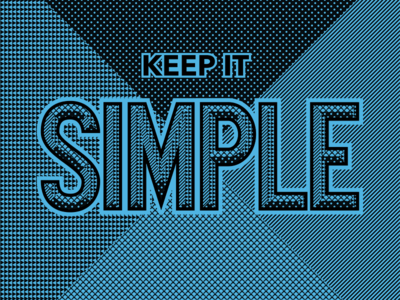 Keep it Simple commercial handlettering lettering store front type typography