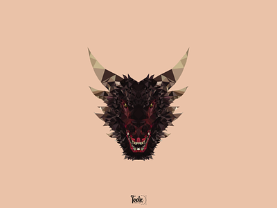 Dragon - Low poly art