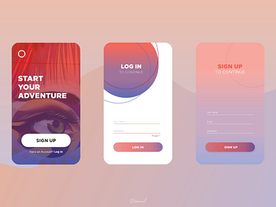 Daily UI 1st day daily ui user interface