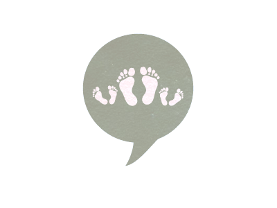 Foot Bubble Logo Variation