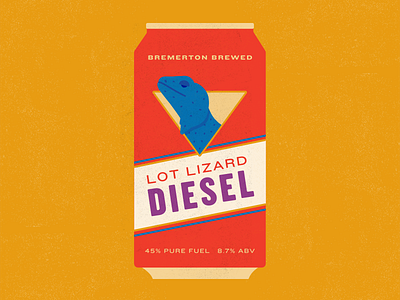 Lot Lizard Diesel Beer