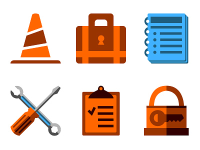 more flat icons