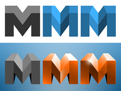 VM icon logo m progression v