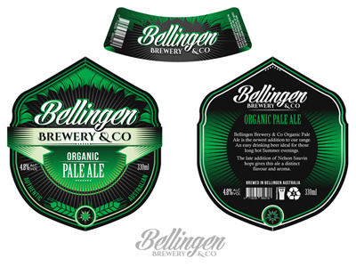 Bellingen Brewery & Co Label