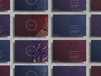 Holm Business Cards