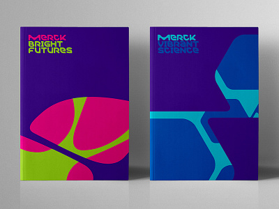 Merck brochure brochure design colour technology vibrant