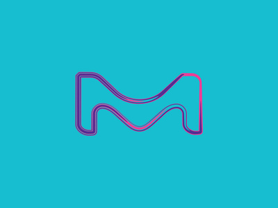 Vibrant M colour logo m merck vibrant
