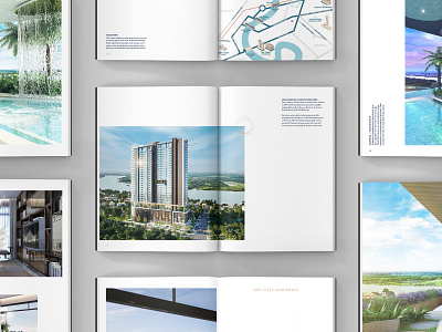 Q2 — Thao Dien brochure brochure design inside spread