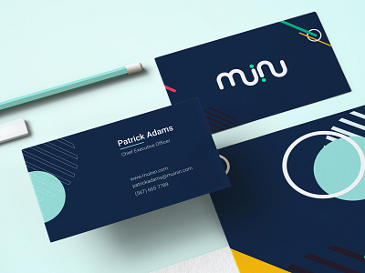 Muinin - Connect Beyond Words branding businesscard design logo