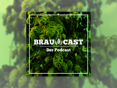 Braucast Podcast Logo beer cover logo podcast