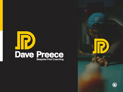 Dave Preece Bespoke Pool Coaching Logo Design adobe adobe illustrator brand agency brand and identity brand mark branding design identity illustration illustrator logo logo design logodesigner logomark logomarks marketing agency mockup design thick lines typography vector