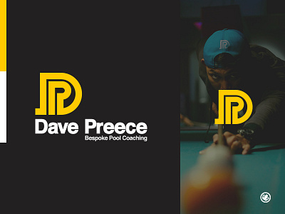 Dave Preece Bespoke Pool Coaching Logo Design