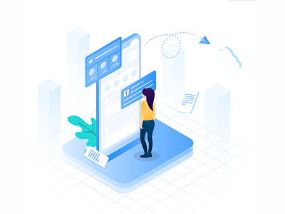 APP 2.5d 2019 app design illsutrator illustration ui