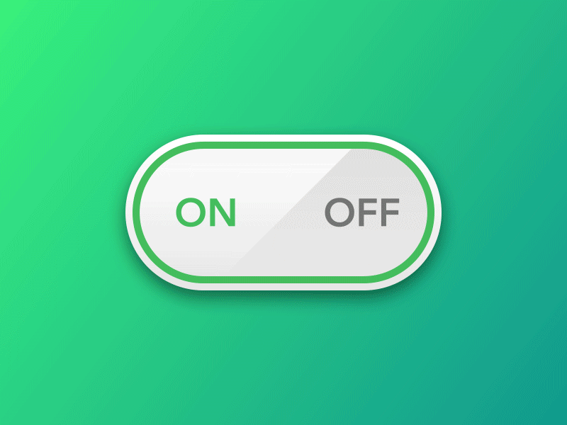 Daily UI - 015 On/Off Switch