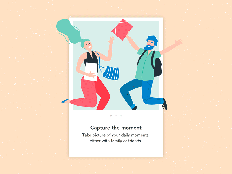 Daily UI - 023 Onboarding animation dailyui dailyui 023 design graphic motion onboarding onboarding screen ui
