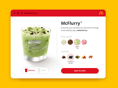 Daily UI - 033 Customize Product