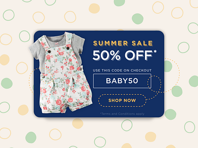 Daily UI - 036 Special Offer dailyui dailyui 036 design discount discount code graphic offer promotion sale special special offer summer ui