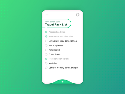 Daily UI - 042 ToDo List