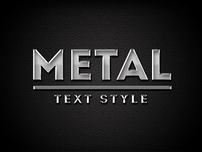 Metal Text Styles dark filter gold layer style metal metal pins photoshop pin rock silver text effect text style