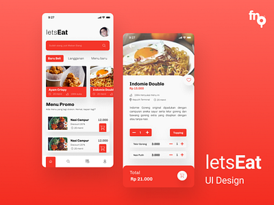Design Exploration - Ordering Food App design figma ui ux web