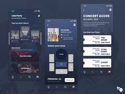 Design Exploration - Ticketing Apps