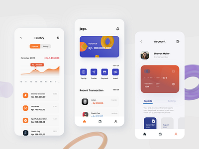 Mobile Banking Design