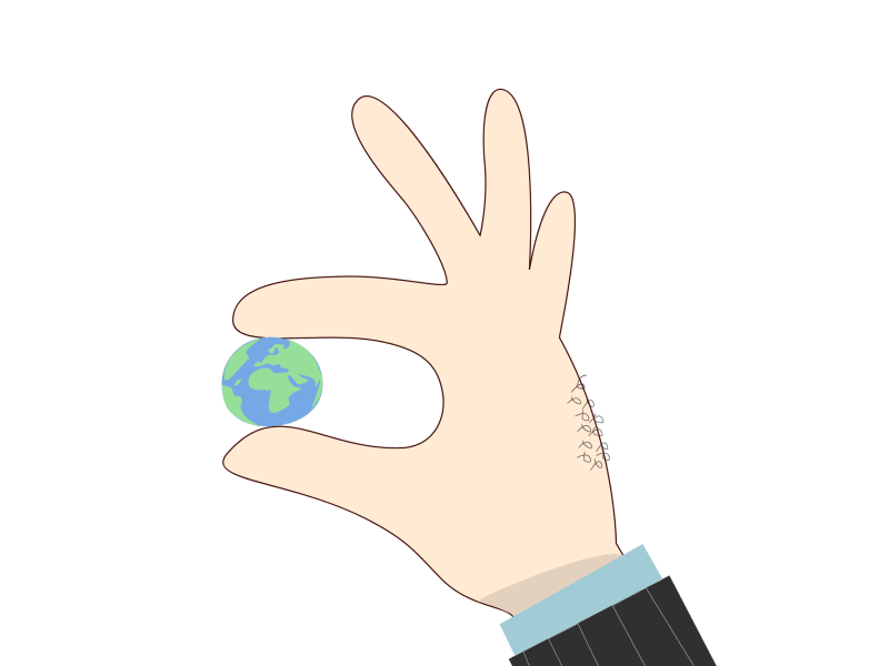 Protect the Earth animation design flat illustration minimal