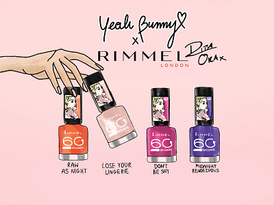 Exclusive collaboration. Yeah Bunny x RIMMEL