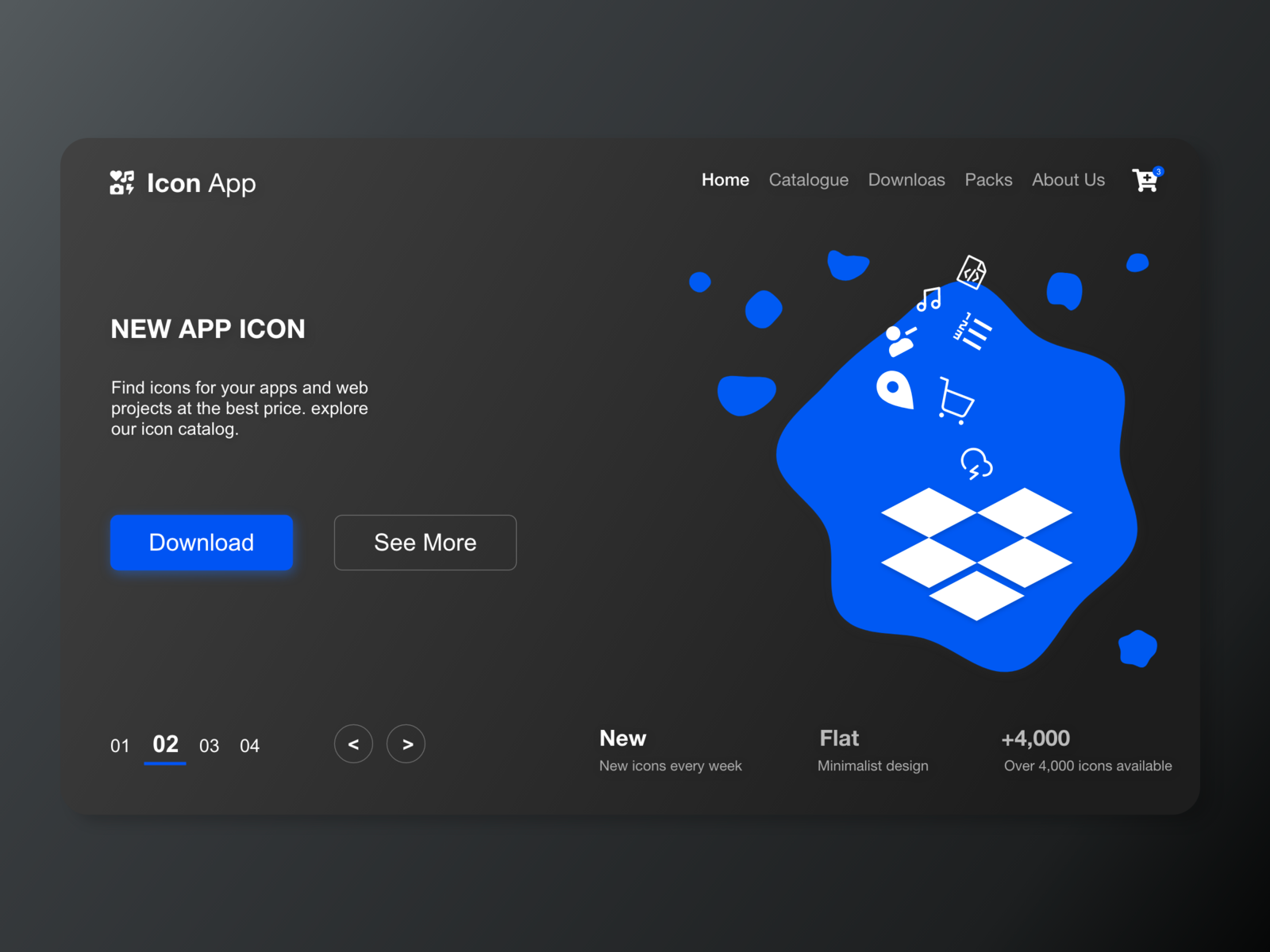 UI Icon App by Erick Graciano (Creative Essmat) on Dribbble